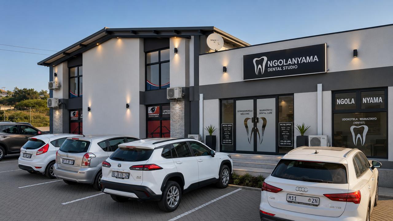 Ngolanyama Dental Studio exterior and parking